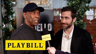 Denzel Washington and Jake Gyllenhaal Discuss 'Othello' on Broadway