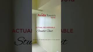 AVIDA TOWERS SOLA DELIVERABLE STUDIO UNIT