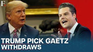 Donald Trump's Attorney General Pick Matt Gaetz Backs Out, Pam Bondi Picked