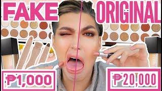 I COMPARED FAKE MAKEUPS SA ORIGINAL VERSIONS NILA! UNEXPECTED ‘TO!