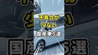 5 sturdy Japanese cars with few defects