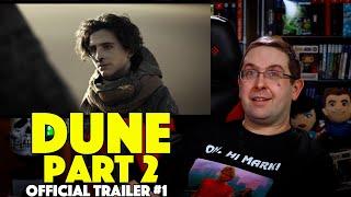 REACTION! Dune: Part 2 Trailer #1 - Timothée Chalamet Movie 2023