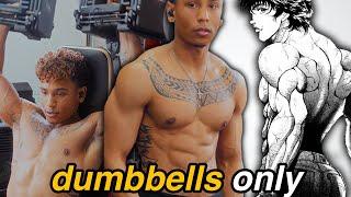 How I Train For Aesthetics (Dumbbell Only Workout)