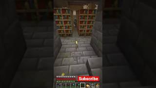 Minecraft library #shorts #minecraft #minecraftedit #minecrafthardmode #survival #library #explore