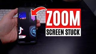 iPhone Screen Zoom Stuck? 2 Quick Fixes and Permanent Solution