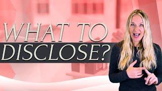 What to Disclose When Selling Your Home