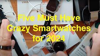 2024 Five Must Have Crazy Smartwatch Stocking Stuffers for Christmas! Order Early!!