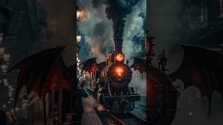 Vampire Train Adventure: A Rider's Spooky Message!