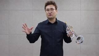 트럼펫의 기초 텅잉 연습; Trumpet basic tonguing practice