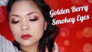 Golden Berry Smokey Eyes | Tina Czarina