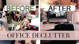 DECLUTTERING MY OFFICE!!!