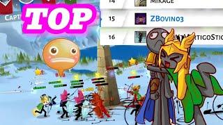 Reaching TOP 15 in Stick War!