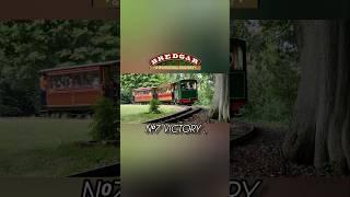 N⁰7 "VICTORY" Glides Down The Hill! #railway #trains #railways #steam #shorts