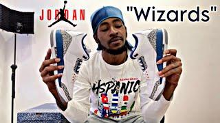 Air Jordan 3 Retro " Wizards "  PE ( Player Edition ) Sneaker Review