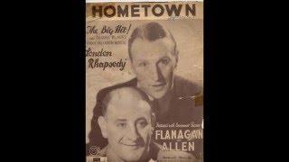 Hometown -- piano solo played by Albert William Derry