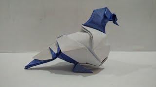 origami dove by romandiaz