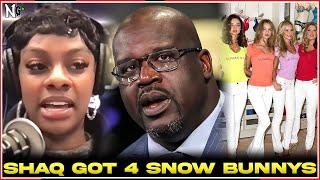 Jess Hilarious EXPOSES Shaq on the Breakfast Club for Living with 4 WHITE WOMEN in Atlanta