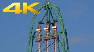 4K | Zumanjaro (höchster Freifallturm der Welt) Offride im Six Flags Great Adventure