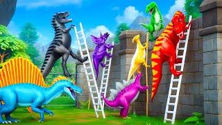 Jurassic Zoo Dinosaurs Rampage & Attack - Crazy Dinosaurs Escape Adventure! | Funny Dinosaurs