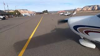 Departing Sedona KSEZ Jan 16, 2022