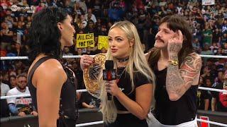 Rhea Ripley, Liv Morgan & Dominik Mysterio Segment: Raw September 23 2024