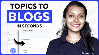 How to Create a Blog Post in 60 Seconds Using AI (Step-by-Step Guide)