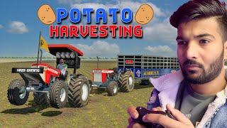 Jhota Old 855 FS22 Potato Harvesting  Happy Goldsmith