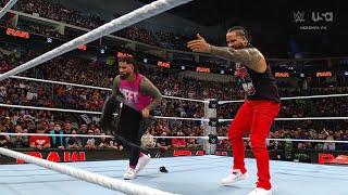 The Usos attacks The Bloodline - WWE RAW 10/28/2024