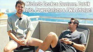 Michele Becker: Powerhalsen, Patrik Foil, Duotone Sponsoring, PWA Erfolge | Wind Lounge Podcast