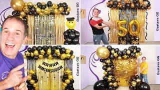 birthday decoration ideas at home  balloon decoration ideas - Gustavo gg