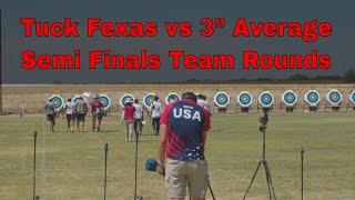 Semi Finals Team Rounds Tuck Fexas vs 3” Average USA Archery Outdoor Nationals 2024 Olympic Recurve