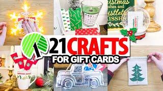 21 *BEST* $1 Dollar Tree IDEAS (for gift cards!) CHEAP QUICK & EASY!