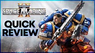 Space Marine 2 - Early Review