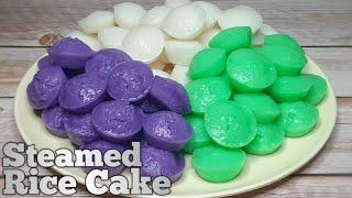 STEAMED RICE CAKE | Ala Puto Calasiao Using Rice Flour