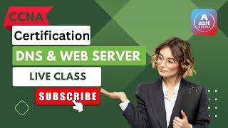 Live Class on Basic Configuration of DNS & WEB Server | A2IT Online |