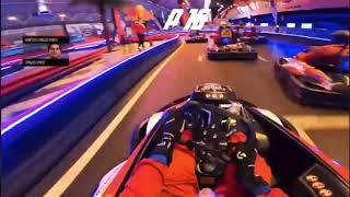 F1 driver Carlos Sainz that’s how Indoor Go Cart Racing from last To P1