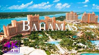 FLYING OVER BAHAMAS ( 4K UHD ) • Stunning Footage, Scenic Relaxation Film with Calming Music