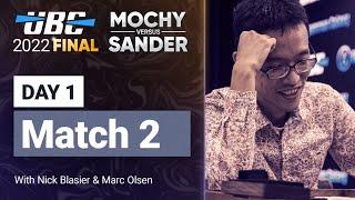 UBC 2022 Final: MOCHY vs SANDER (Match 2) Backgammon