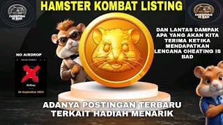 PERTANDA APAKAH INI MENJELANG HAMSTER KOMBAT LISTING!??