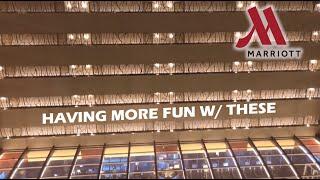 The Restaurant Elevators + More Interesting Stuff - Marriott Marquis Times Square in NYC