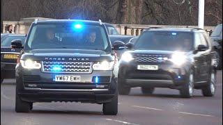 **YO BLUELIGHTSPOTTER** | SEG escort a VIP to Clarence House + two Close Protection Unit's respond