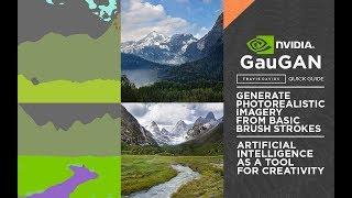 Nvidia GauGAN - Generate Photorealistic Imagery From Basic Brush Strokes