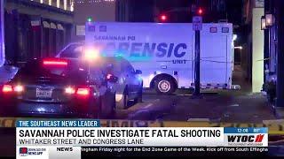 Man dies in shooting in Downtown Savannah