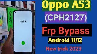 Oppo A53 (CPH2127) Android 12 Frp Bypass Without Pc |New Trick 2022| Bypass Google Lock 100% Working