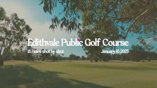 Edithvale Public Golf Course - Shot by shot 18 holes