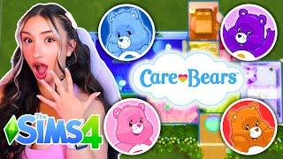 Building a Care Bear Cottage in The Sims 4