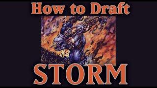 How to Draft a Storm Deck