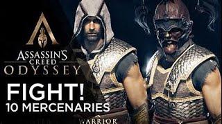 Assassins Creed Odyssey All Mercenary Kills  - LIVE Gameplay Session