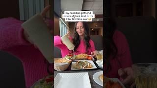 Canadian Ordering AFGHAN food for first time ever 