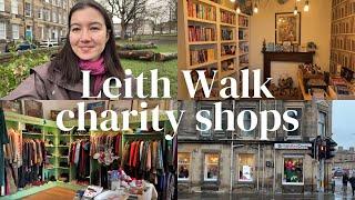 Tour of Leith Walk's Charity Shops | Thrift Shopping in Edinburgh